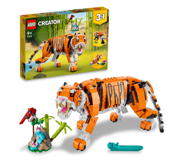 LEGO Outlet Creator 3 w 1 31129 Majestatyczny tygrys - 1556051 - zdjęcie 5